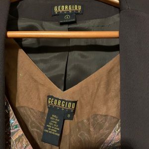 Beaded Dress and Matching Duster